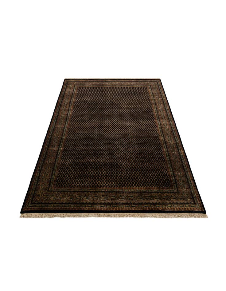 Detail image of 6' 3 x 9' 1 Hand Knotted Mir Oriental Wool Rug