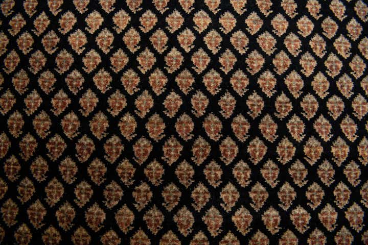 6' 3 x 9' 1 Hand Knotted Mir Oriental Wool Rug