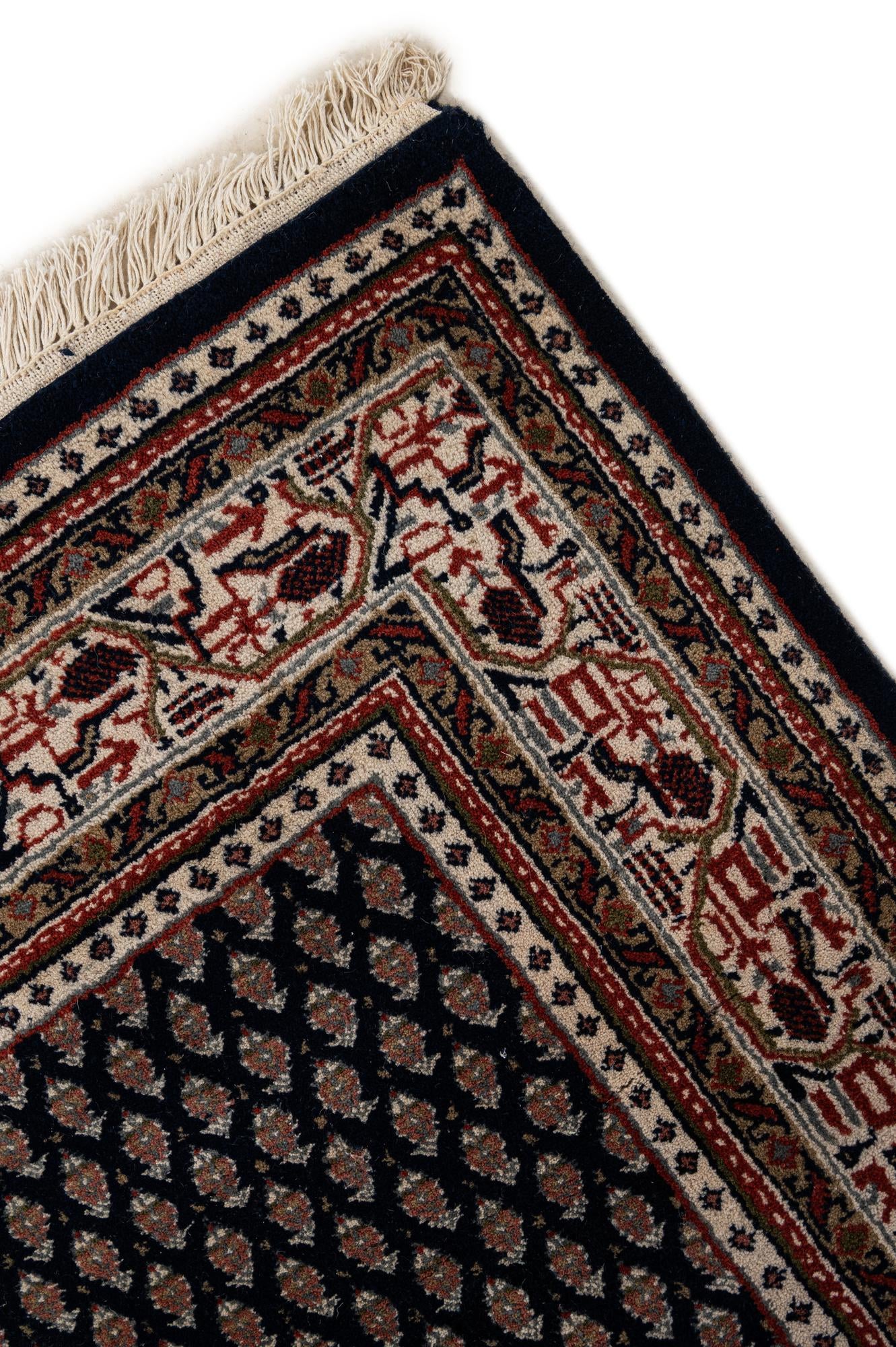 4' 2 x 6' Hand Knotted Mir Wool Rug