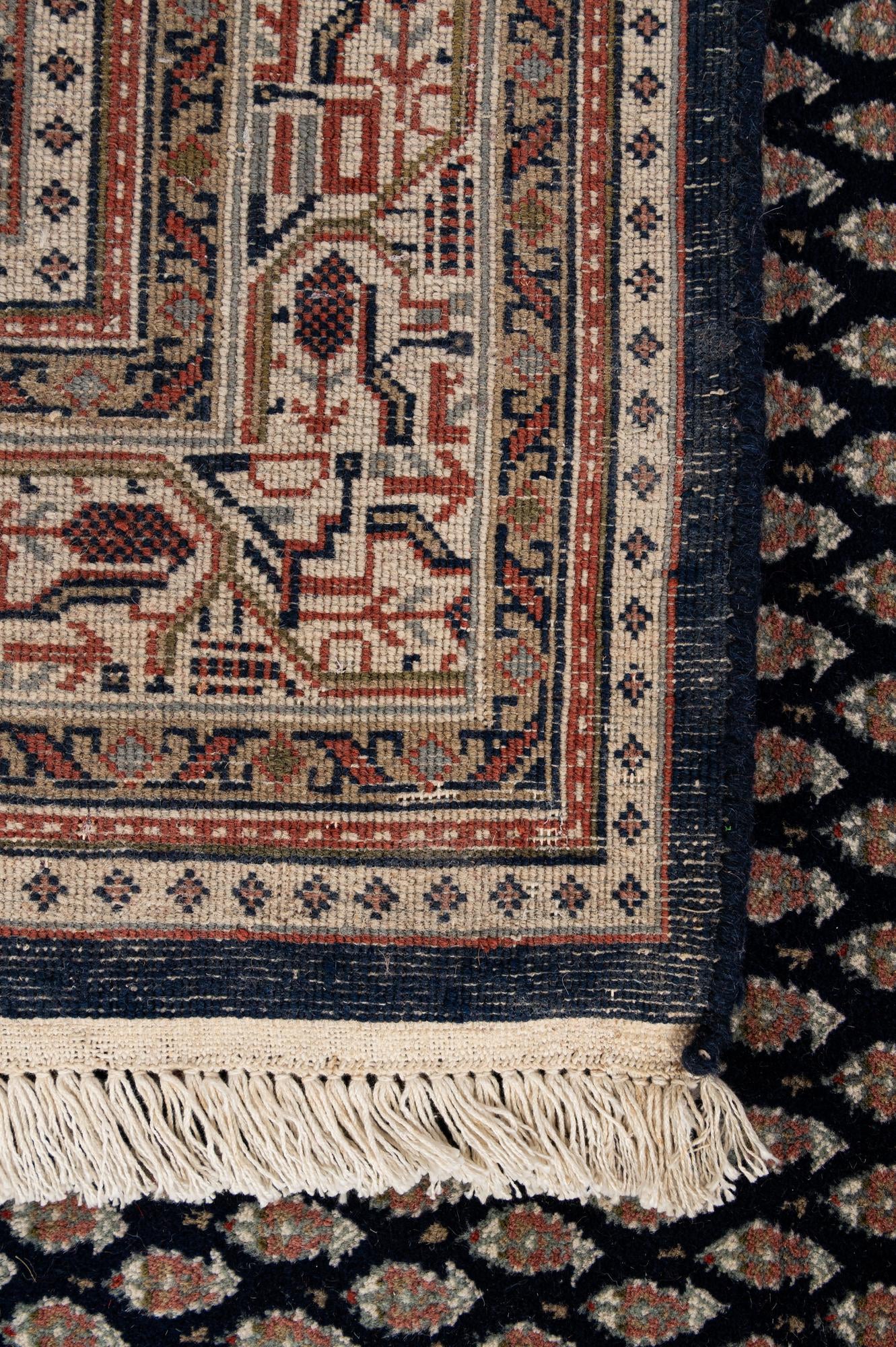 4' 2 x 6' Hand Knotted Mir Wool Rug