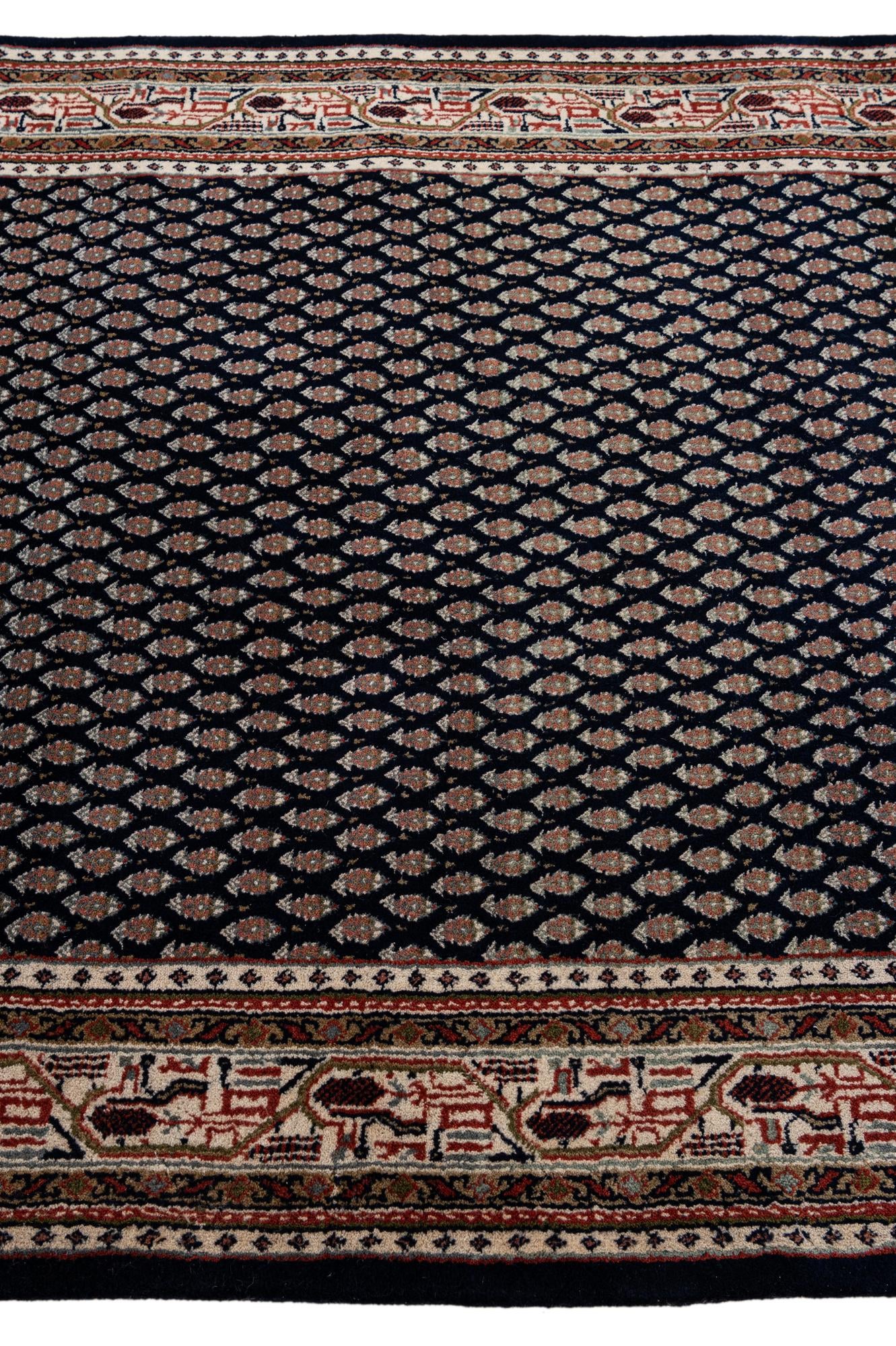 4' 2 x 6' Hand Knotted Mir Wool Rug