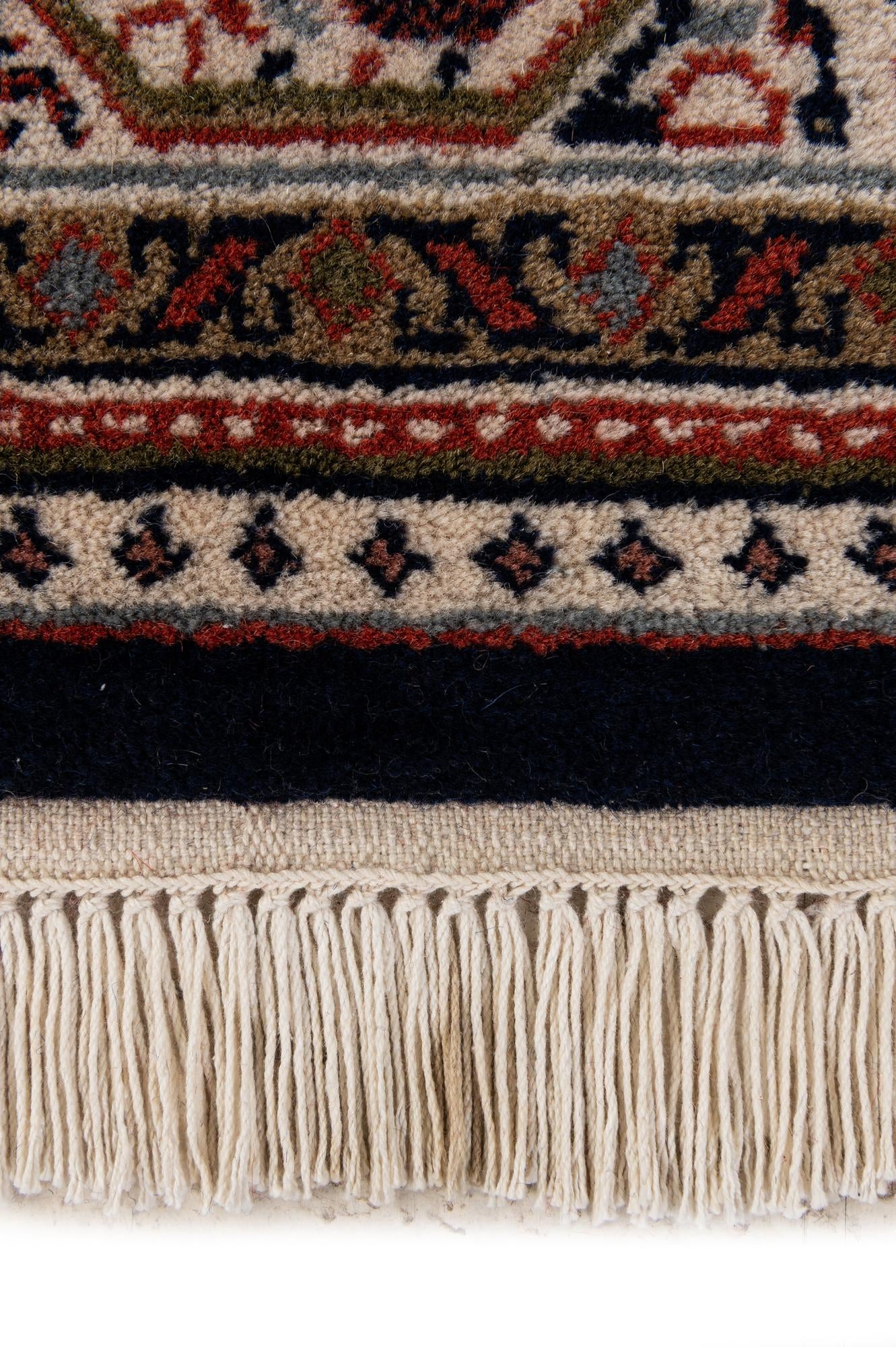 4' 2 x 6' Hand Knotted Mir Wool Rug