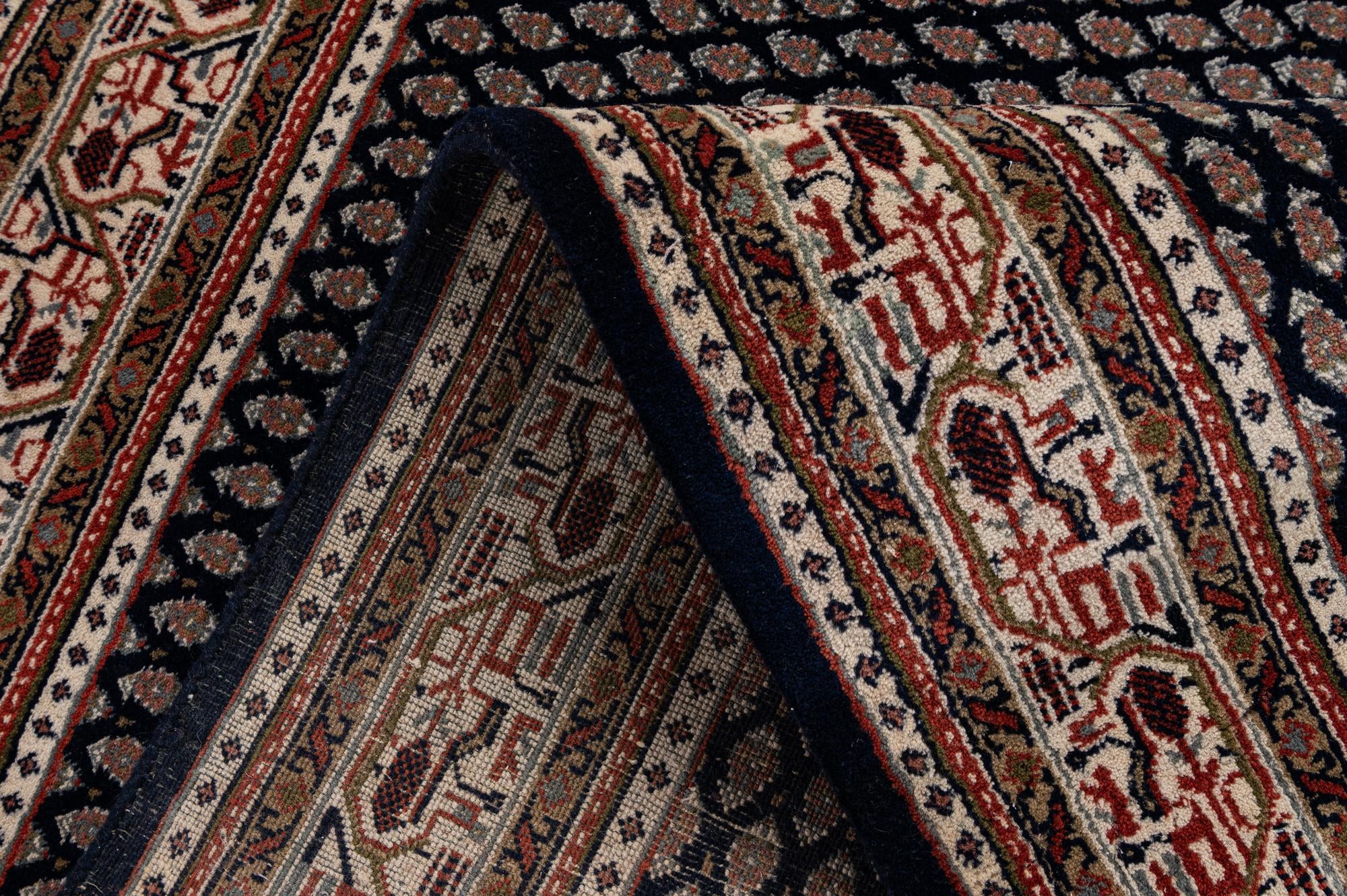 4' 2 x 6' Hand Knotted Mir Wool Rug