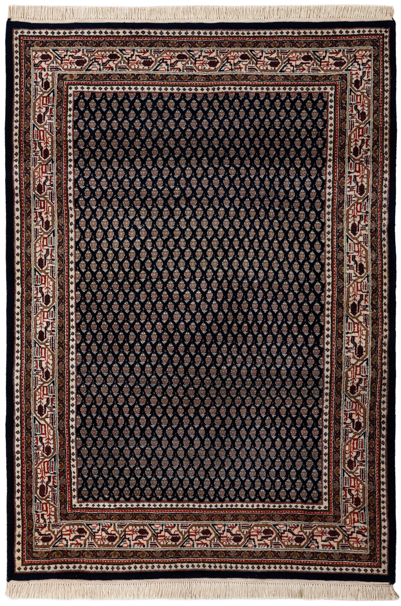 4' 2 x 6' Hand Knotted Mir Wool Rug