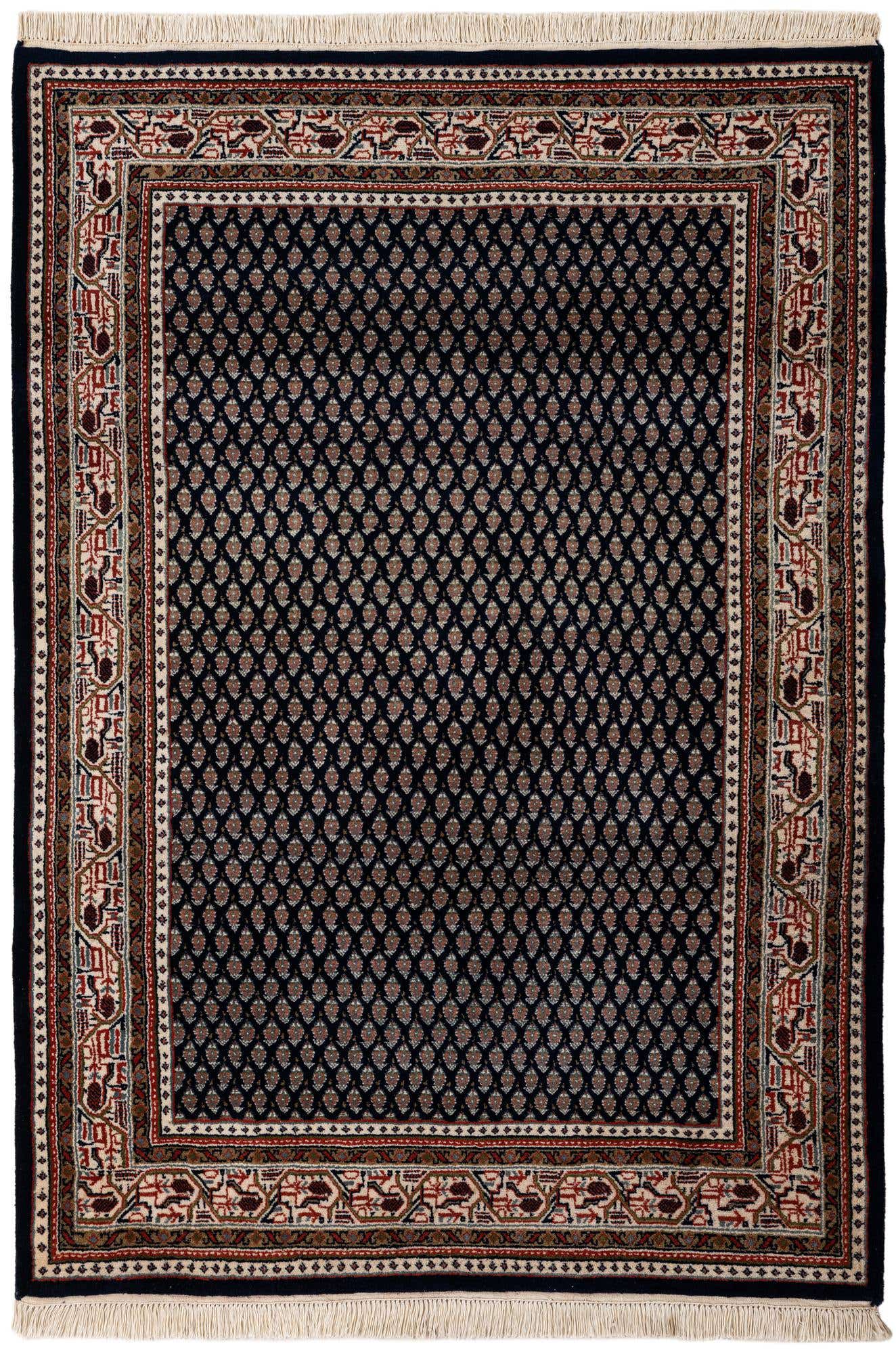 4' 2 x 6' Hand Knotted Mir Wool Rug