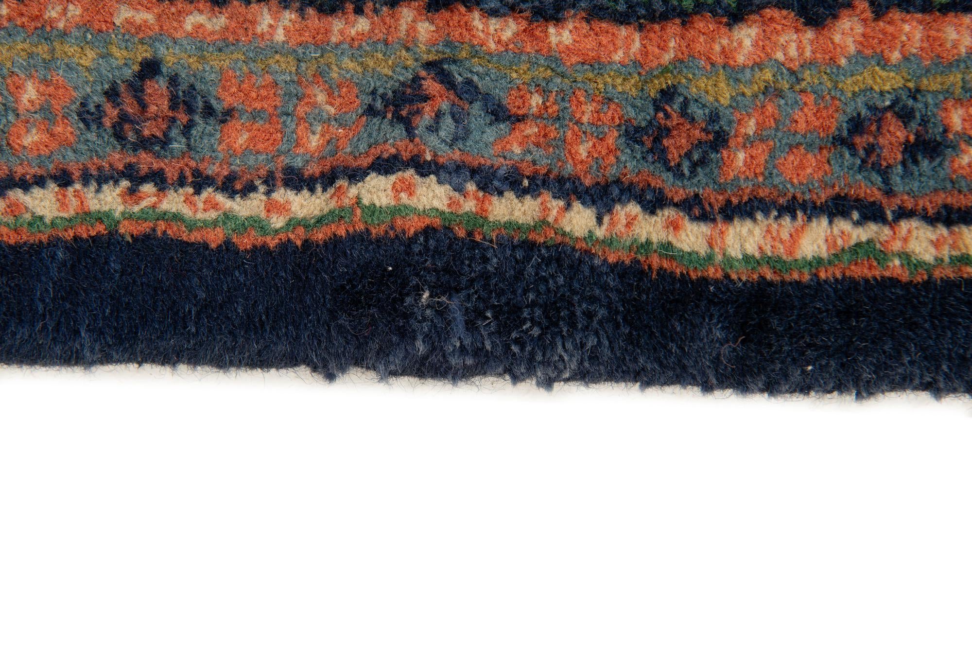 7' 4 x 10' 1 Hand Knotted Mir Wool Rug