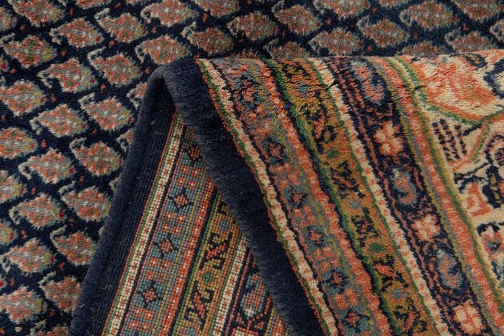 7' 4 x 10' 1 Hand Knotted Mir Wool Rug