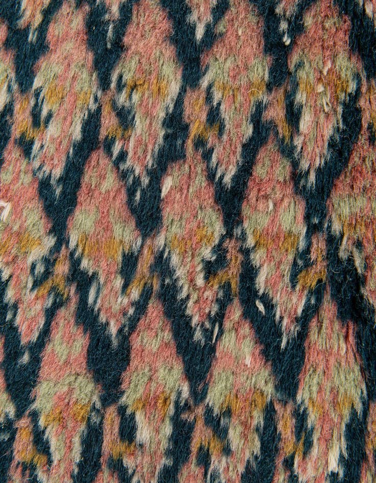 Detail image of 8' 8 x 12'  Hand Knotted Mir Wool Rug