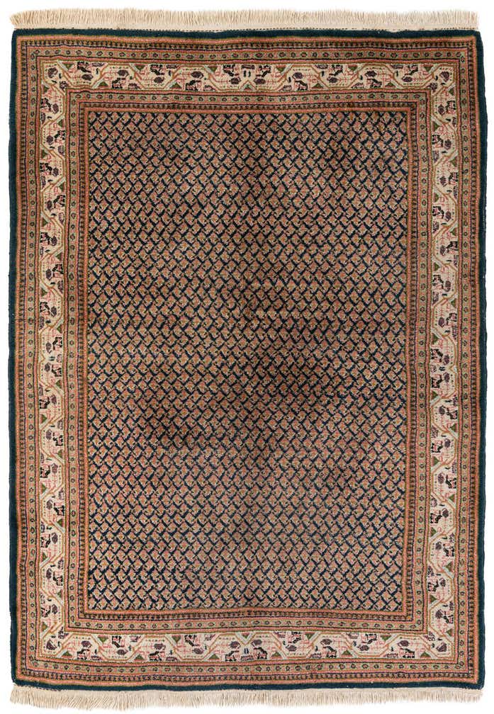 5' 8 x 7' 11 Hand Knotted Mir Wool Rug