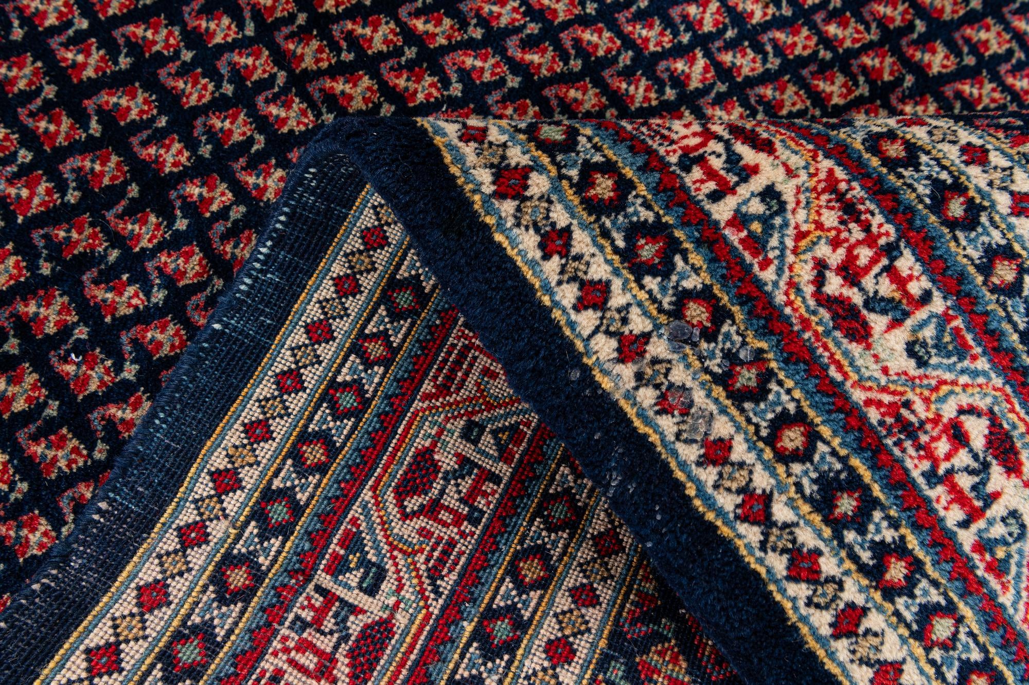 3' 9 x 5' 5 Hand Knotted Mir Wool Rug