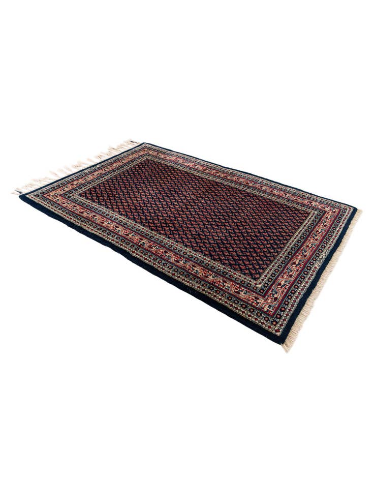 Detail image of 3' 9 x 5' 5 Hand Knotted Mir Wool Rug