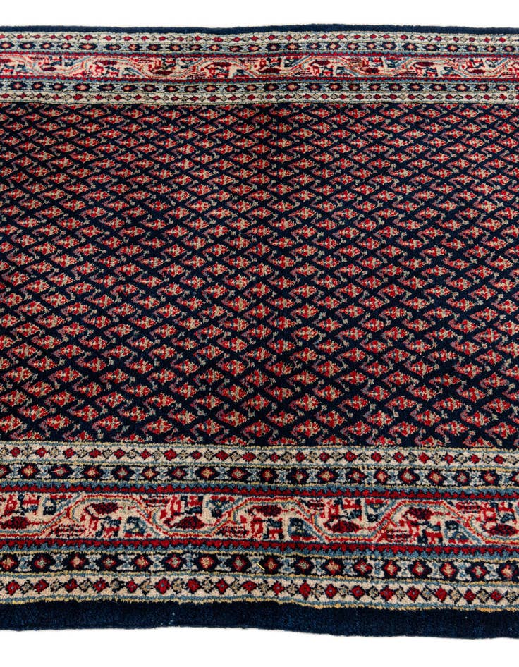 Detail image of 3' 9 x 5' 5 Hand Knotted Mir Wool Rug