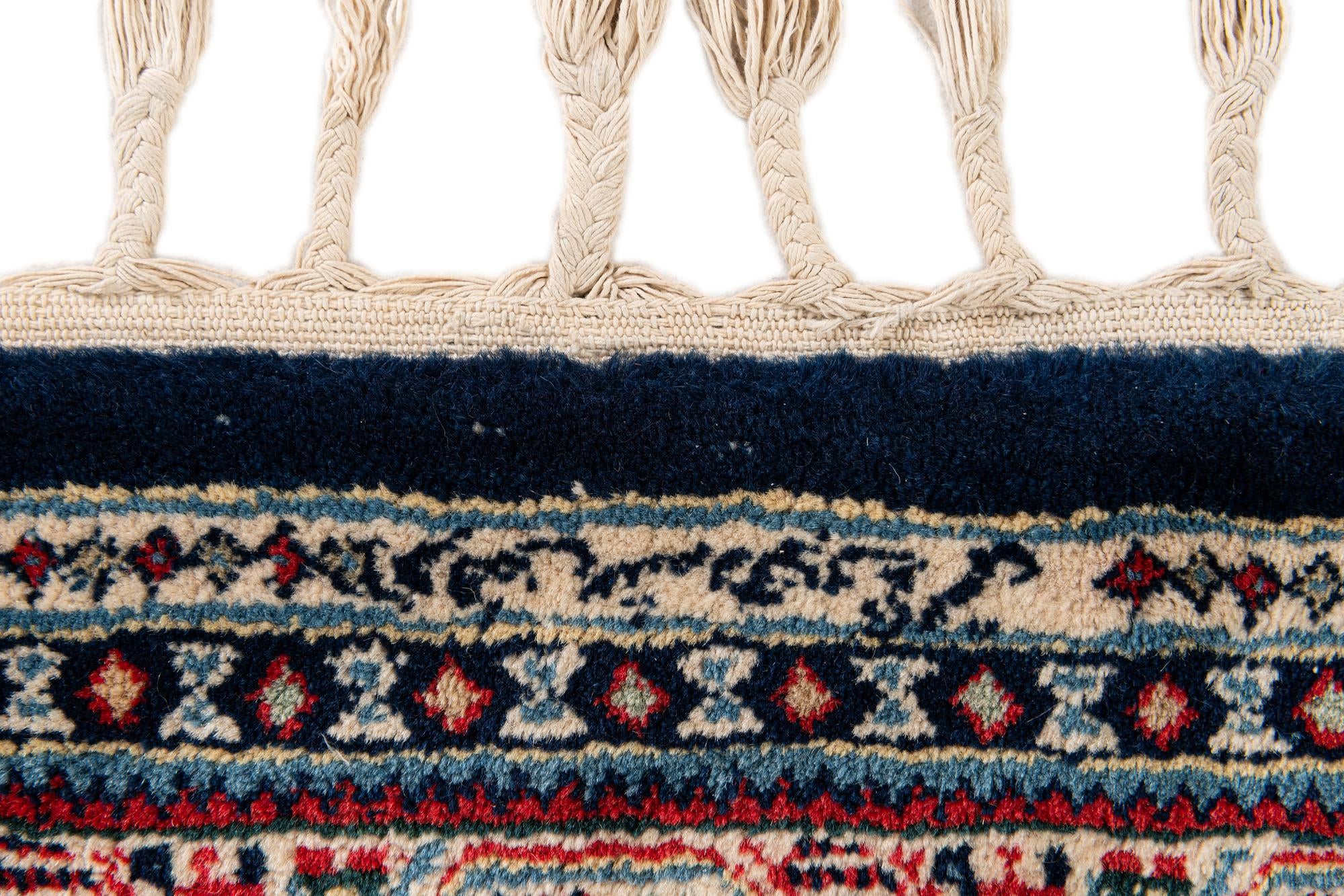3' 9 x 5' 5 Hand Knotted Mir Wool Rug