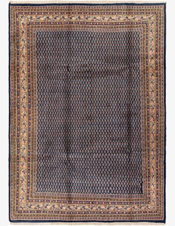 7' 4 x 10' 1 Hand Knotted Mir Wool Rug