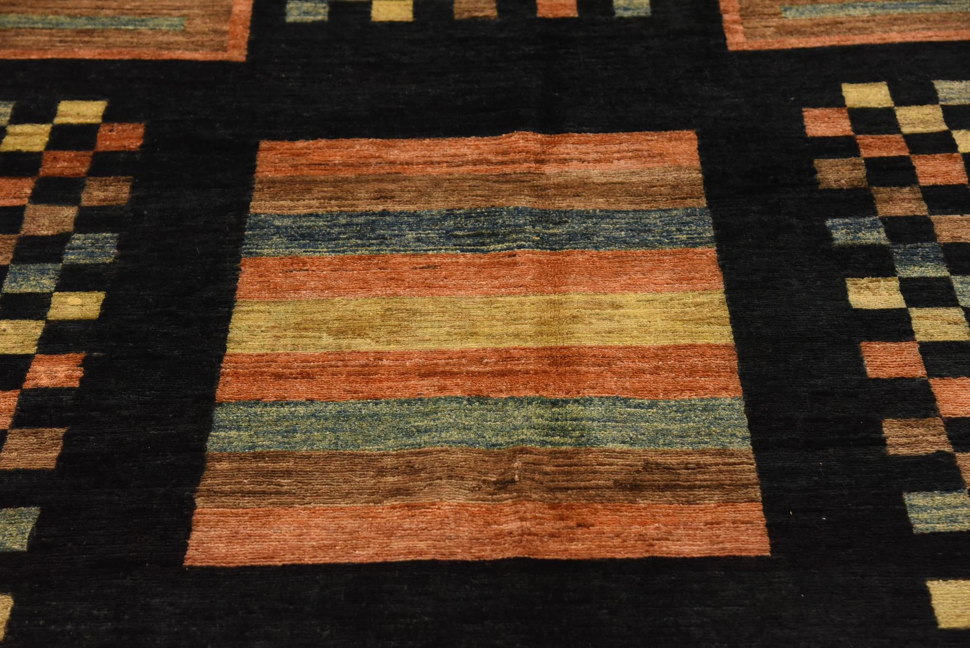 4' 10 x 6' 10 Hand Knotted Modern Ziegler Rug