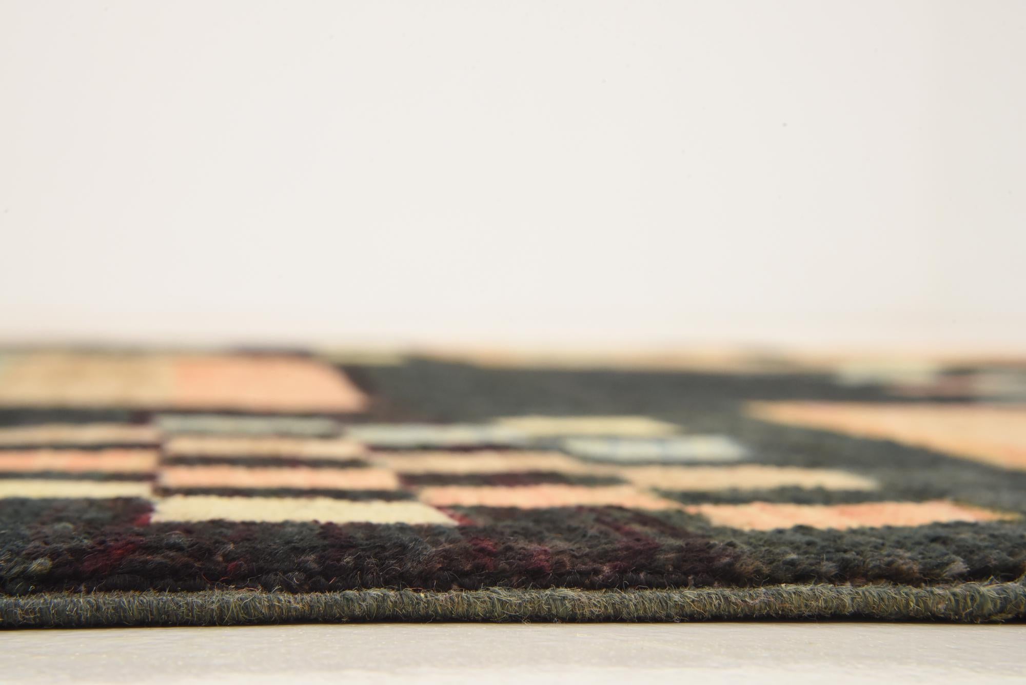 4' 10 x 6' 10 Hand Knotted Modern Ziegler Rug