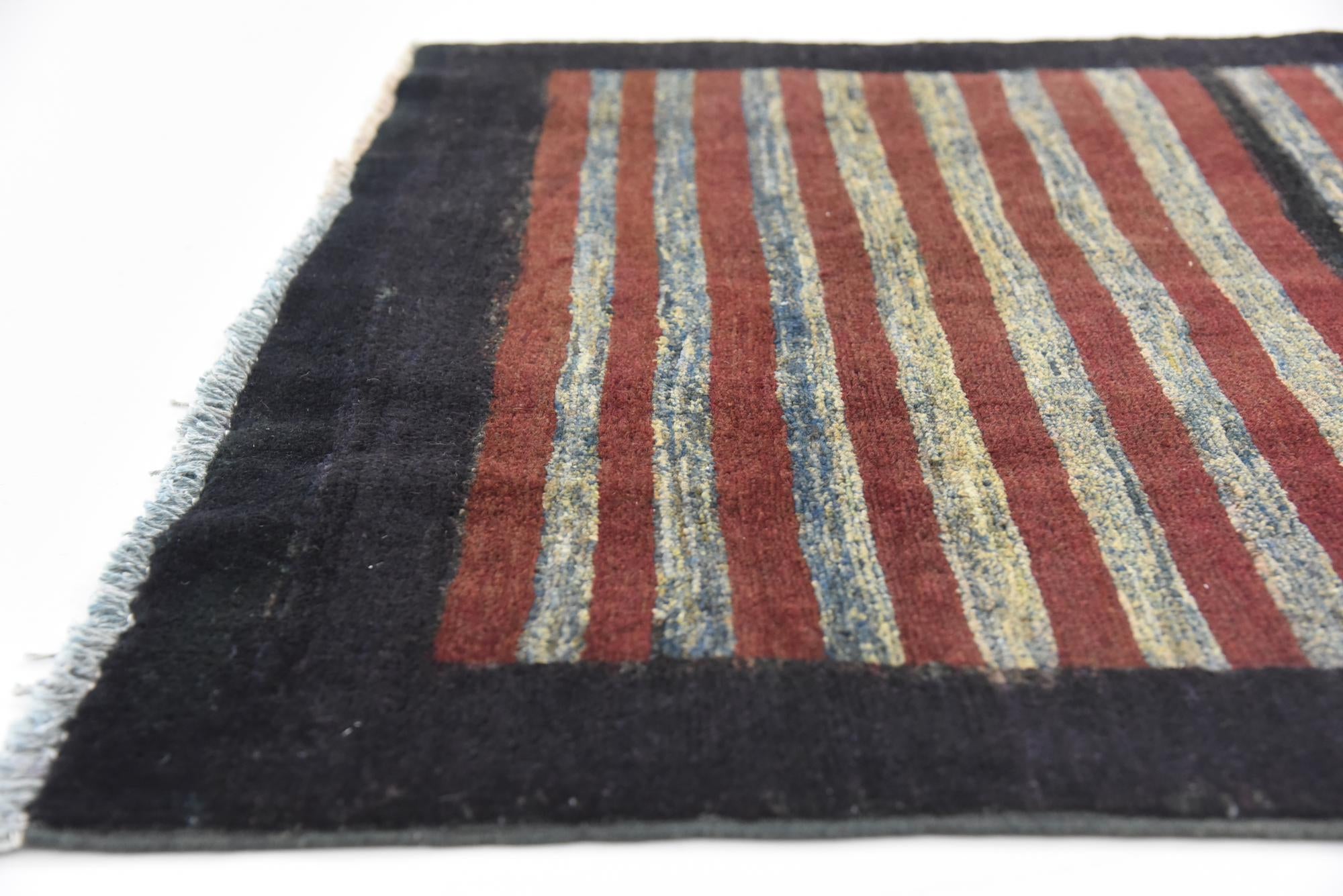 3' 4 x 6' 3 Hand Knotted Modern Ziegler Rug
