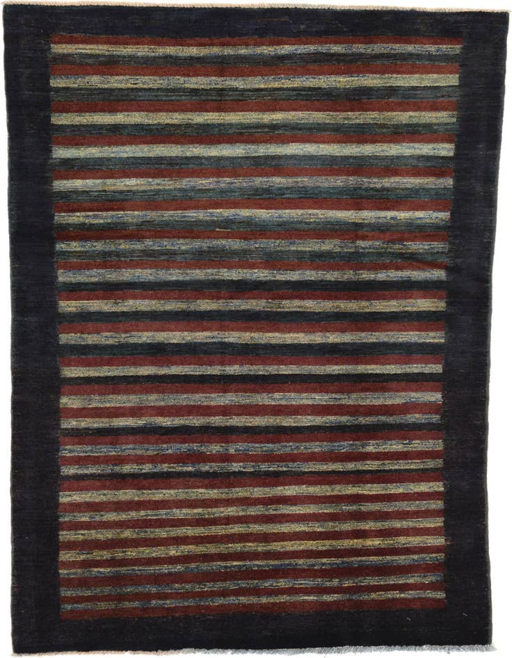 Detail image of 3' 4 x 6' 3 Hand Knotted Modern Ziegler Rug