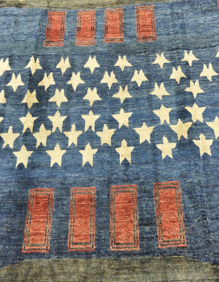 Detail image of 8' 3 x 11' 5  Hand Knotted Modern Ziegler Rug