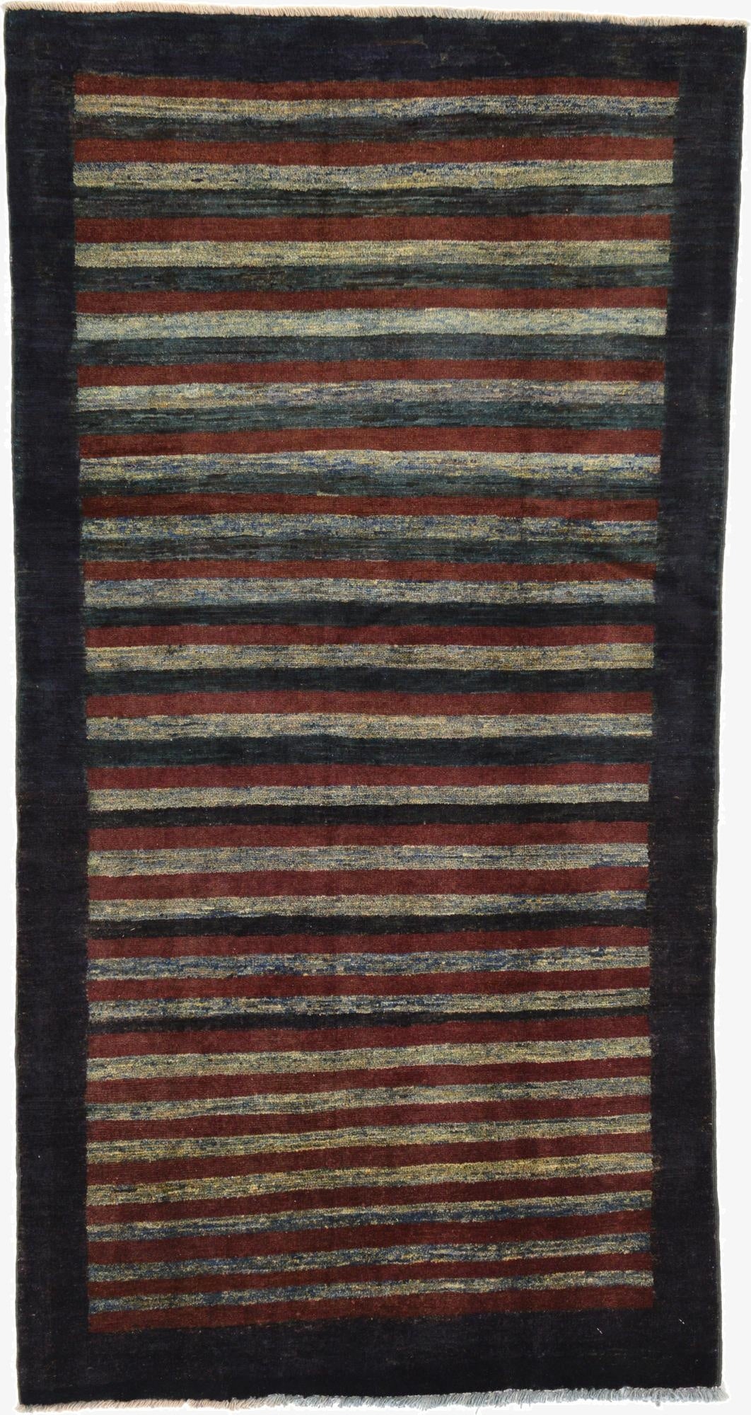 3' 4 x 6' 3  Hand Knotted Modern Ziegler Rug