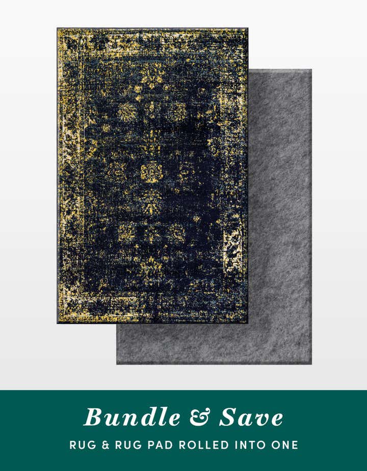 5' 3 x 8' Monte Carlo Rug With Pad Bundle