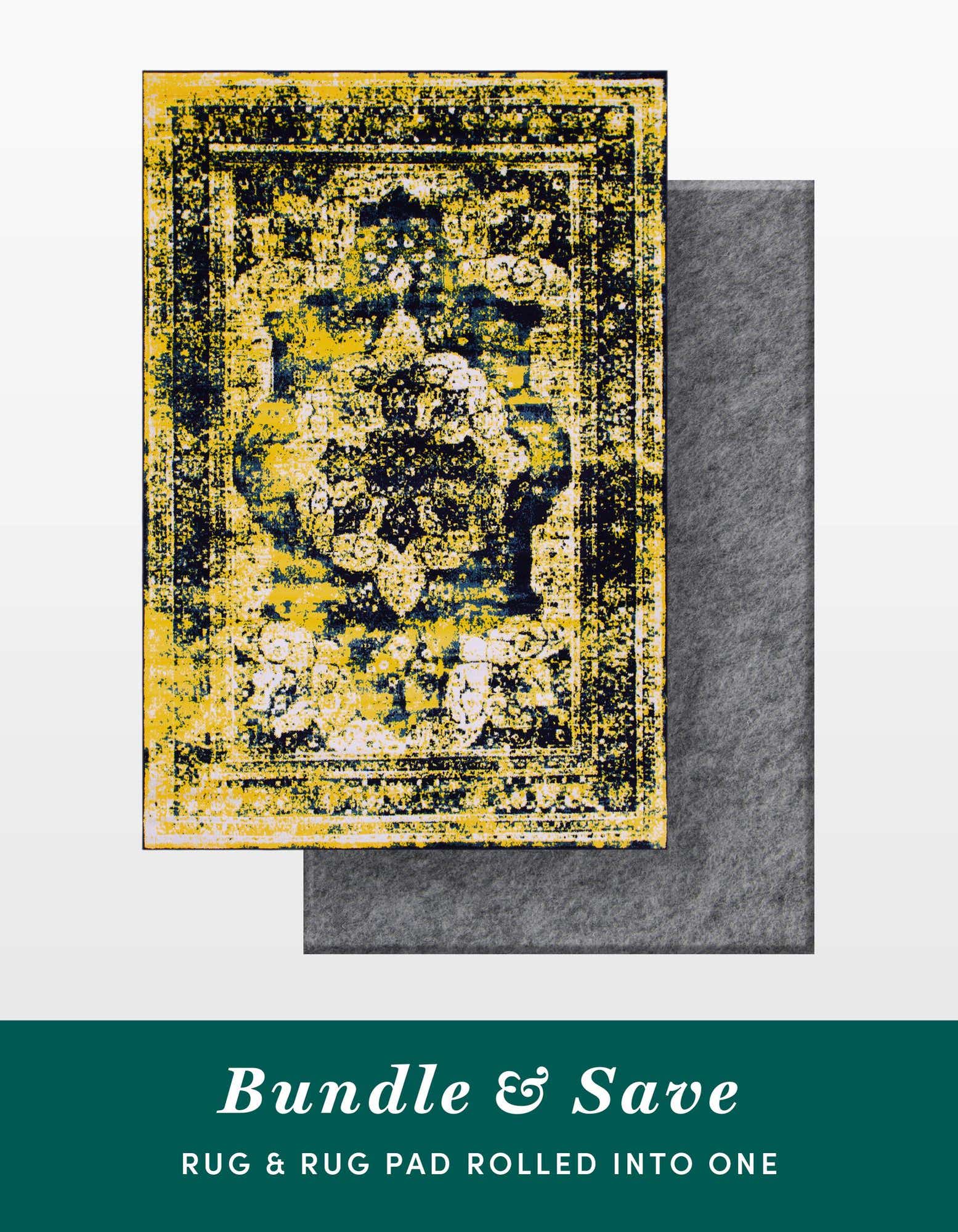 6' x 9' Monte Carlo Rug With Pad Bundle