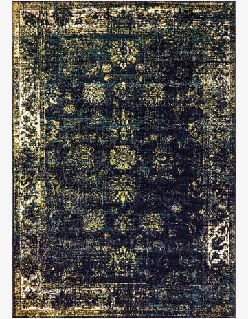 Navy Blue Monte Carlo Rug