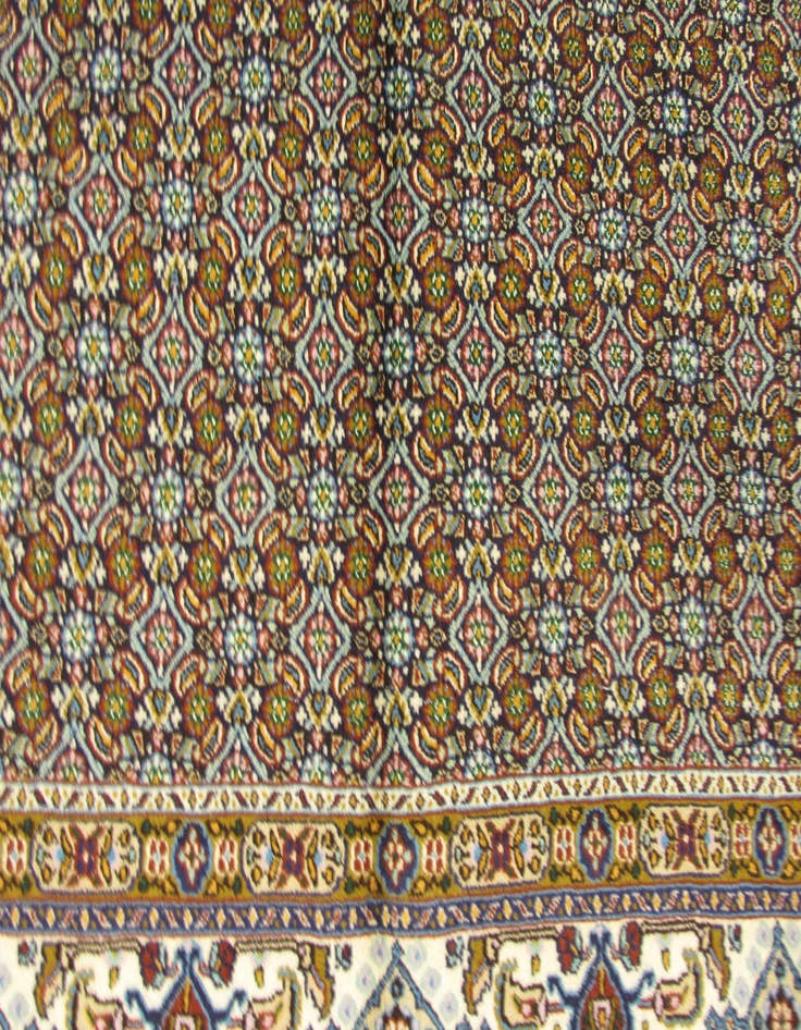 Detail image of 4' 8 x 8' 1 Hand Knotted Mood Persian Rug
