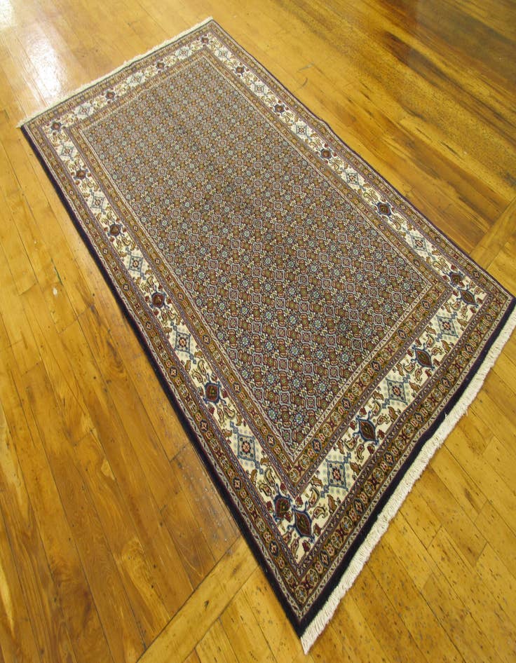 Detail image of 4' 8 x 8' 1 Hand Knotted Mood Persian Rug