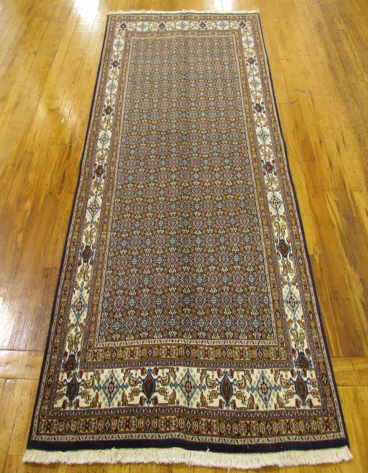 Detail image of 4' 8 x 8' 1 Hand Knotted Mood Persian Rug