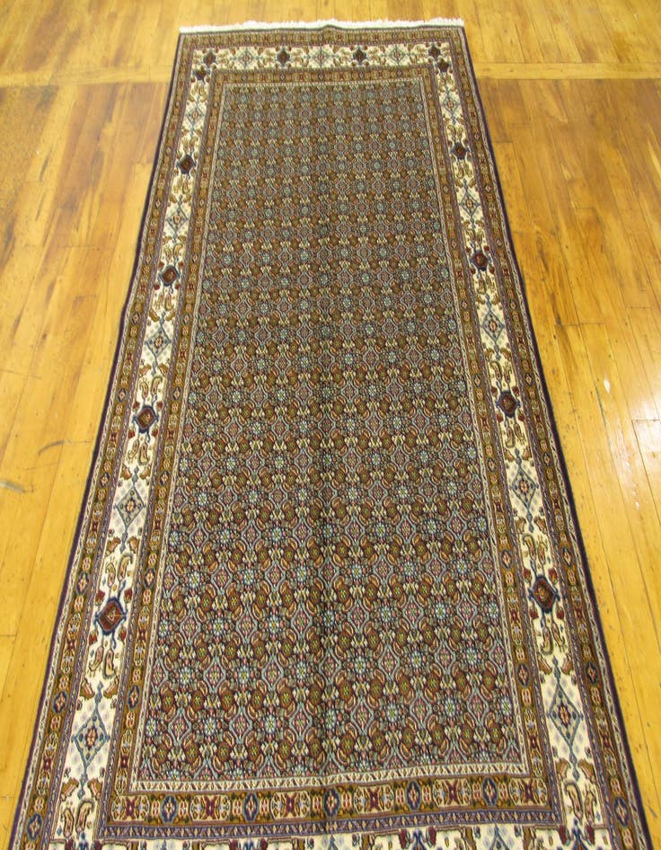 Detail image of 4' 8 x 8' 1 Hand Knotted Mood Persian Rug