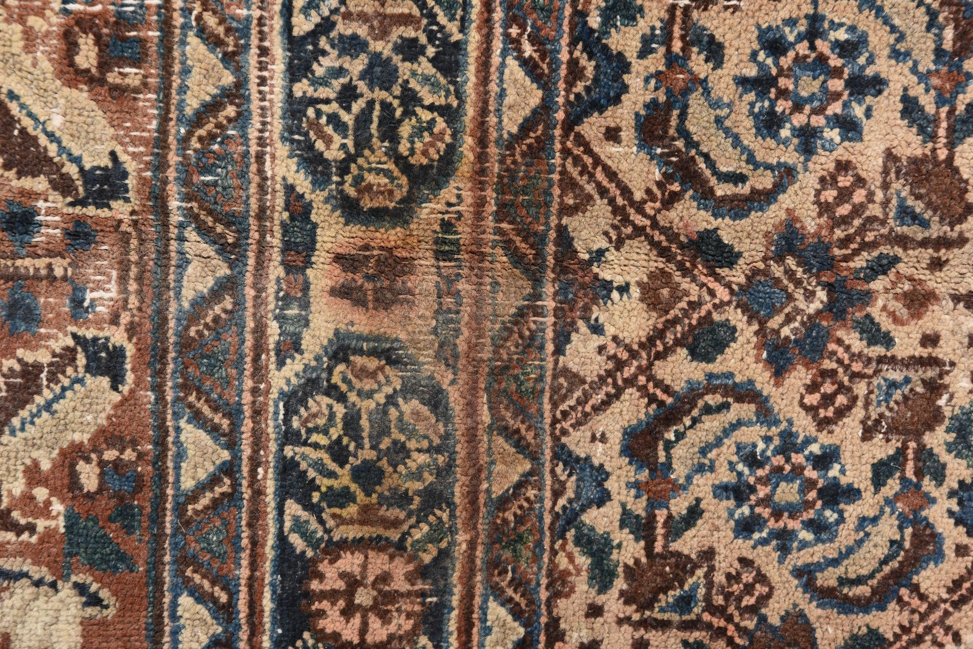 8' 8 x 12' 3 Hand Knotted Mood Persian Wool Rug