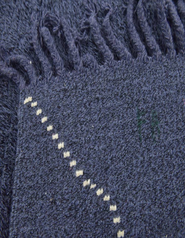 Detail image of 4' 8 x 8' 6  Hand Knotted Moroccan Wool Rug