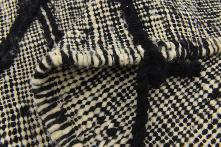 6' 3 x 10' 4 Hand Knotted Moroccan Wool Rug