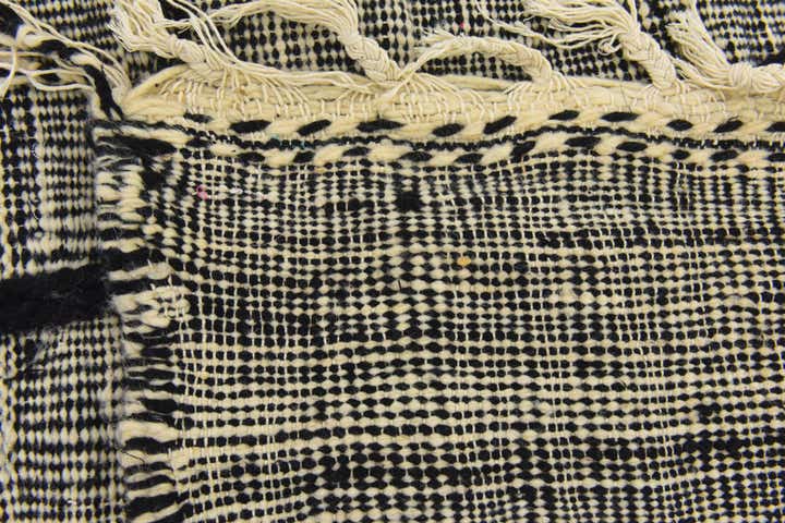 6' 3 x 10' 4 Hand Knotted Moroccan Wool Rug