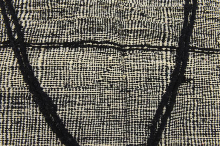 Detail image of 6' 3 x 10' 4 Hand Knotted Moroccan Wool Rug