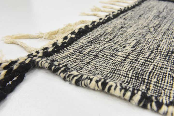 6' 3 x 10' 4 Hand Knotted Moroccan Wool Rug