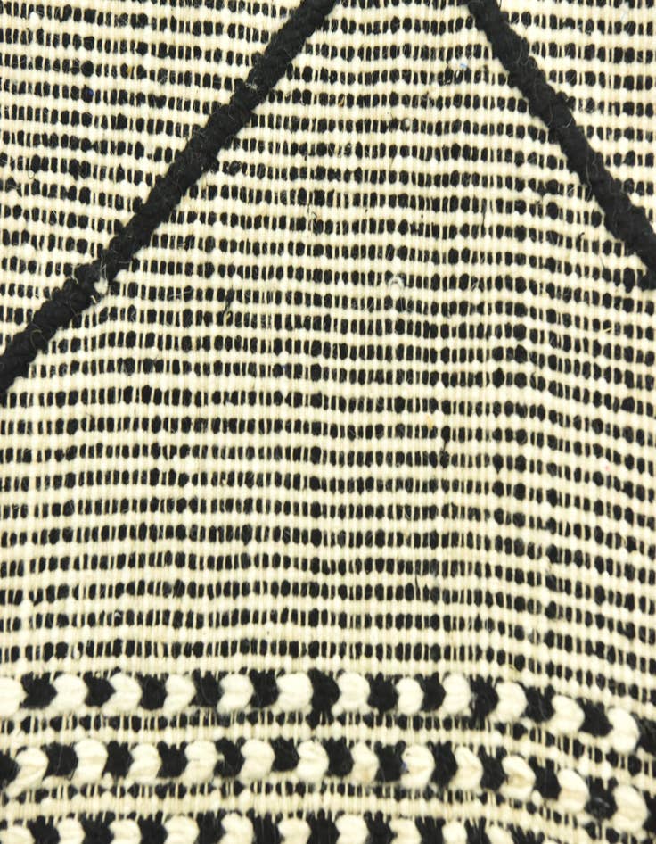 Detail image of 6' 5 x 9' 7  Hand Knotted Moroccan Wool Rug