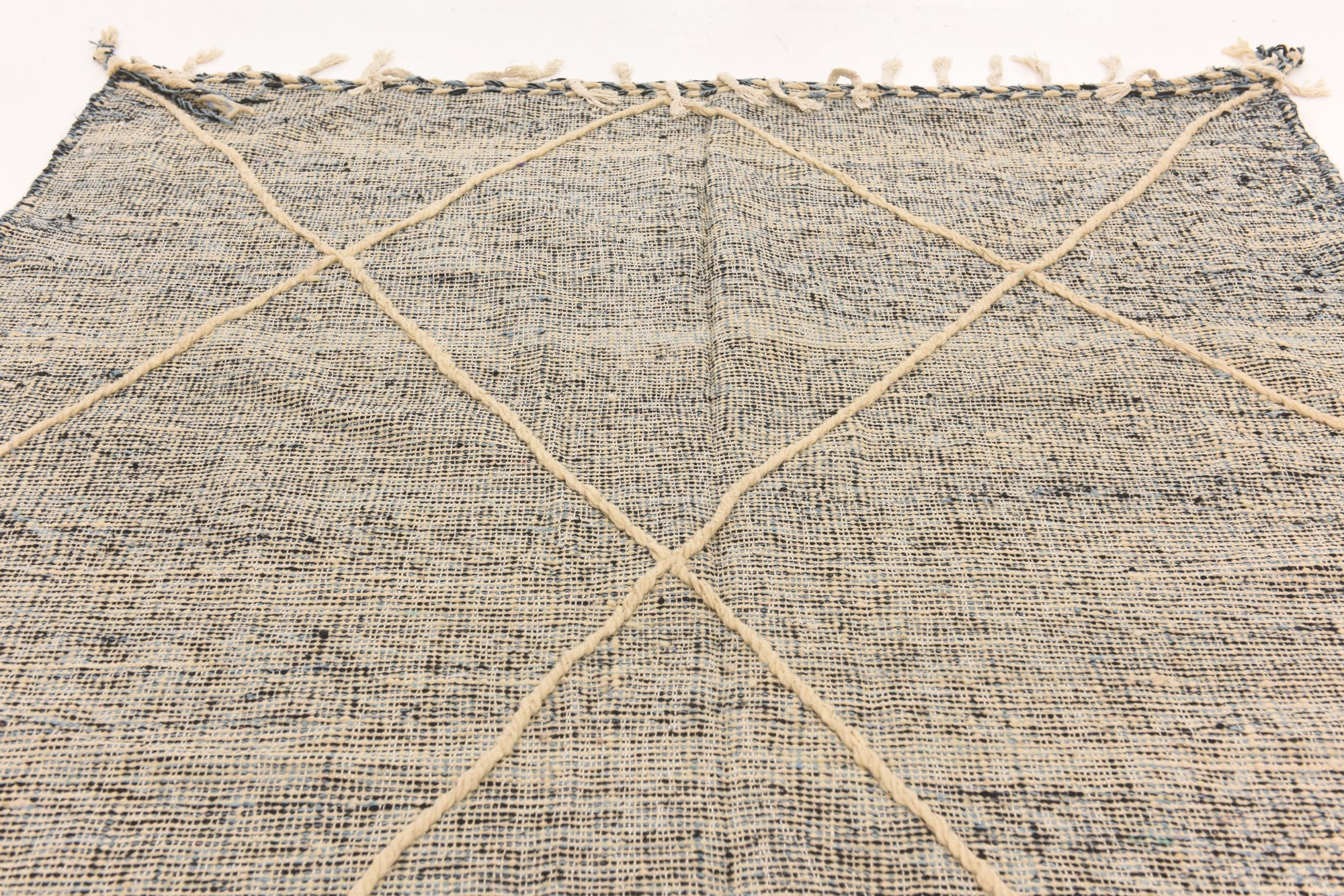 6' 2 x 9' 2 Hand Knotted Moroccan Wool Rug