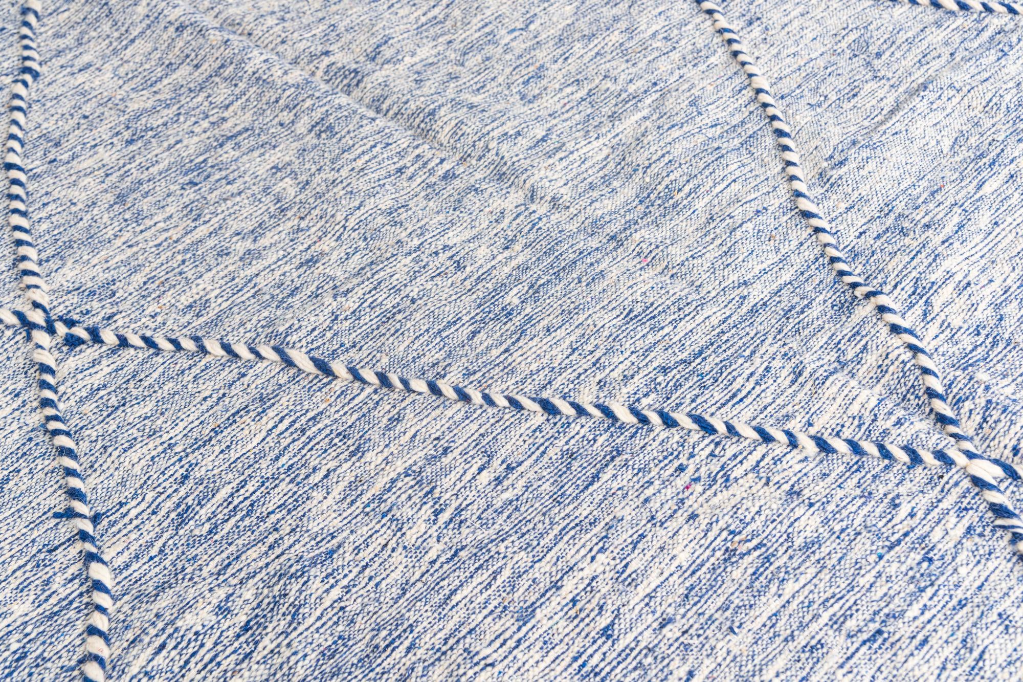 6' 4 x 10' 3 Hand Knotted Moroccan Wool Rug