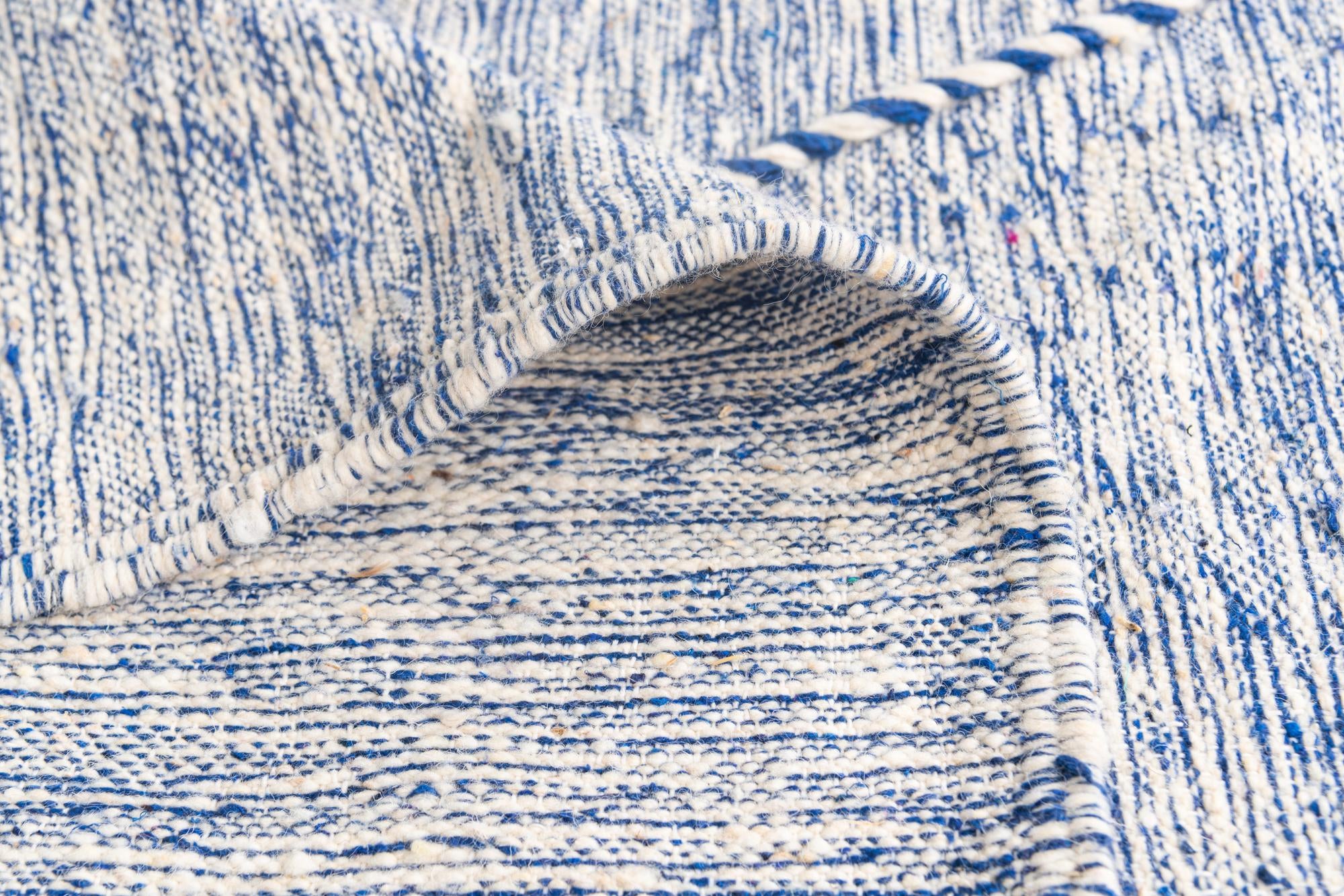 6' 4 x 10' 3 Hand Knotted Moroccan Wool Rug