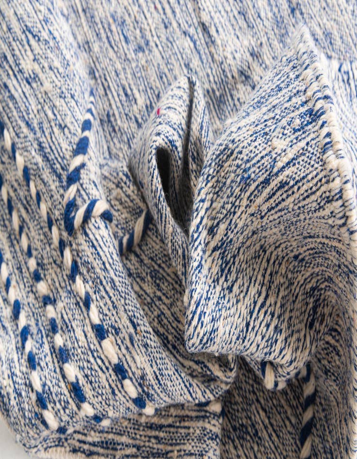 Detail image of 6' 4 x 10' 3  Hand Knotted Moroccan Wool Rug