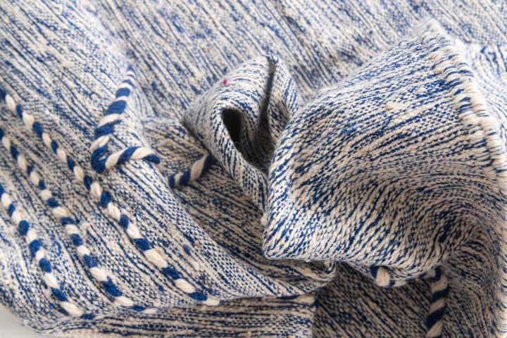 6' 4 x 10' 3 Hand Knotted Moroccan Wool Rug