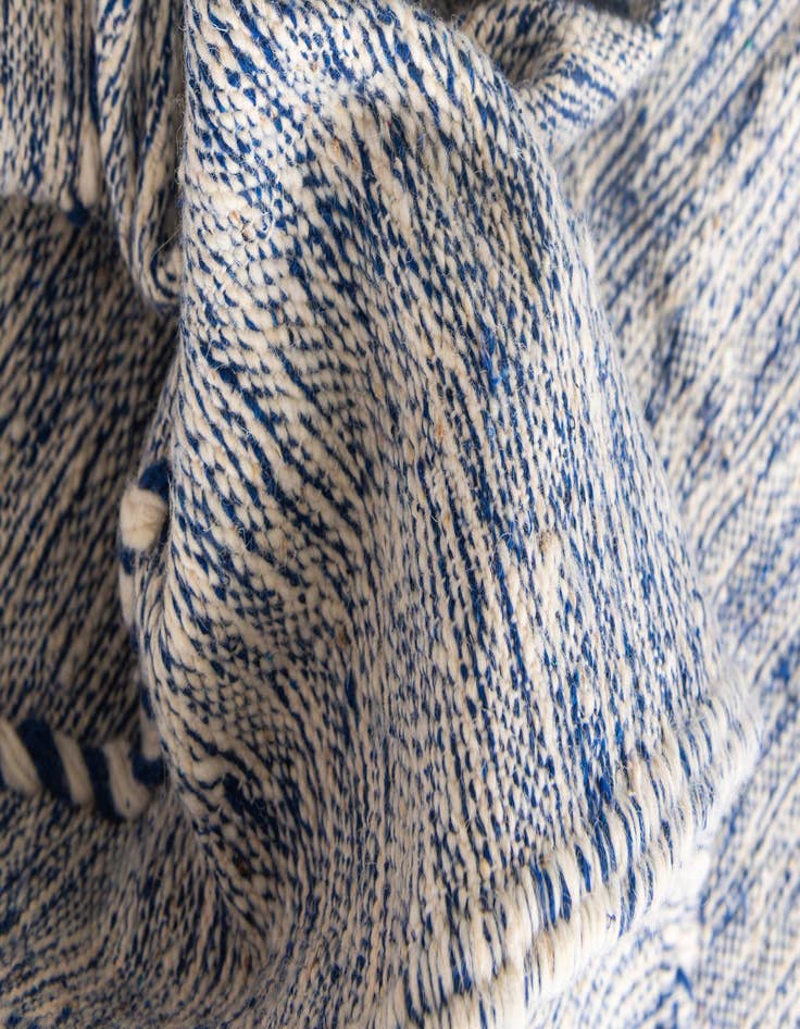 Detail image of 6' 4 x 10' 3  Hand Knotted Moroccan Wool Rug