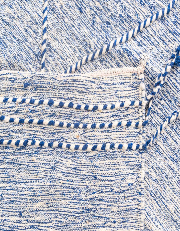 Detail image of 6' 4 x 10' 3  Hand Knotted Moroccan Wool Rug
