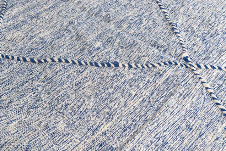 6' 3 x 9' 9 Hand Knotted Moroccan Wool Rug