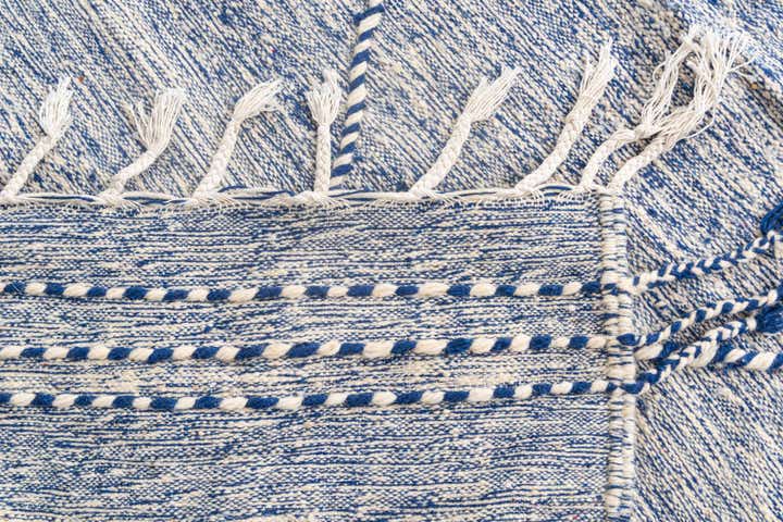 6' 3 x 9' 9 Hand Knotted Moroccan Wool Rug