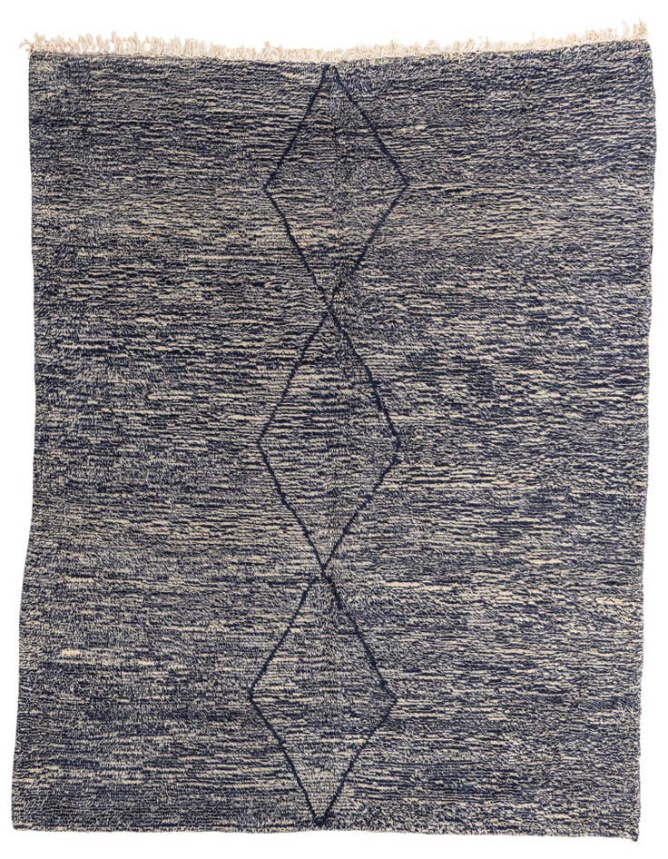 Detail image of 7' x 8' 8 Hand Knotted Moroccan Wool Rug