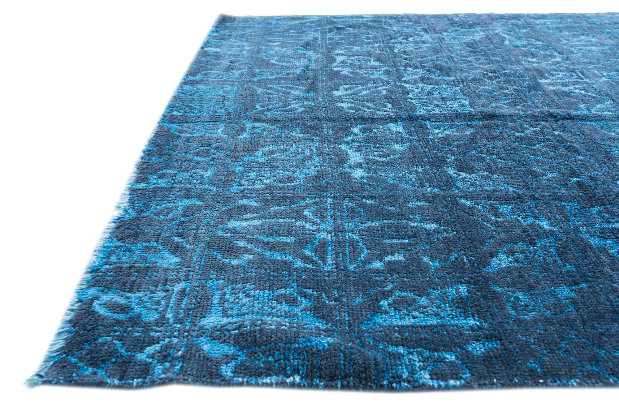 5' 9 x 9' 1 Hand Knotted Moroccan Rug
