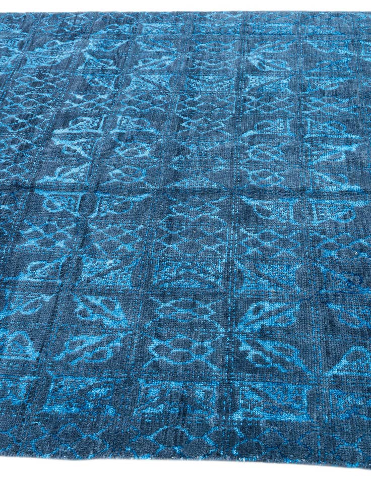 Detail image of 5' 9 x 9' 1  Hand Knotted Moroccan Rug